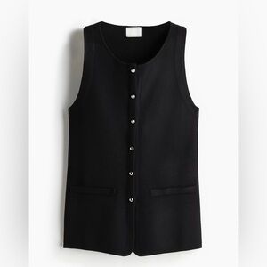 Fine-Knit Vest